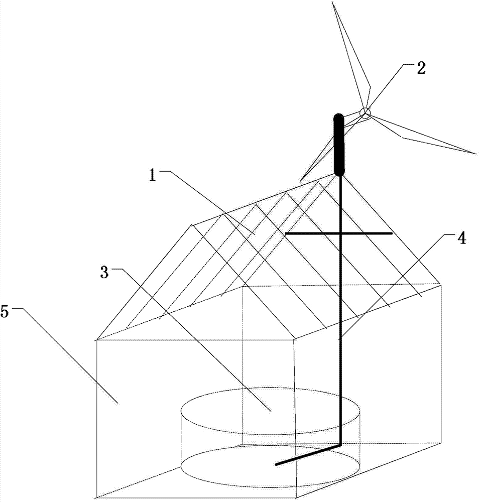 Wireless charging platform based on natural energy electric power storage