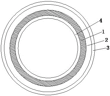 Flame-retardant and anti-static UPVC electrician tube