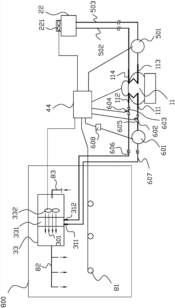 Novel energy saving air conditioner condensation system