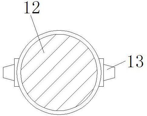 An automatic feeding device for breeding plants that can prevent feed waste