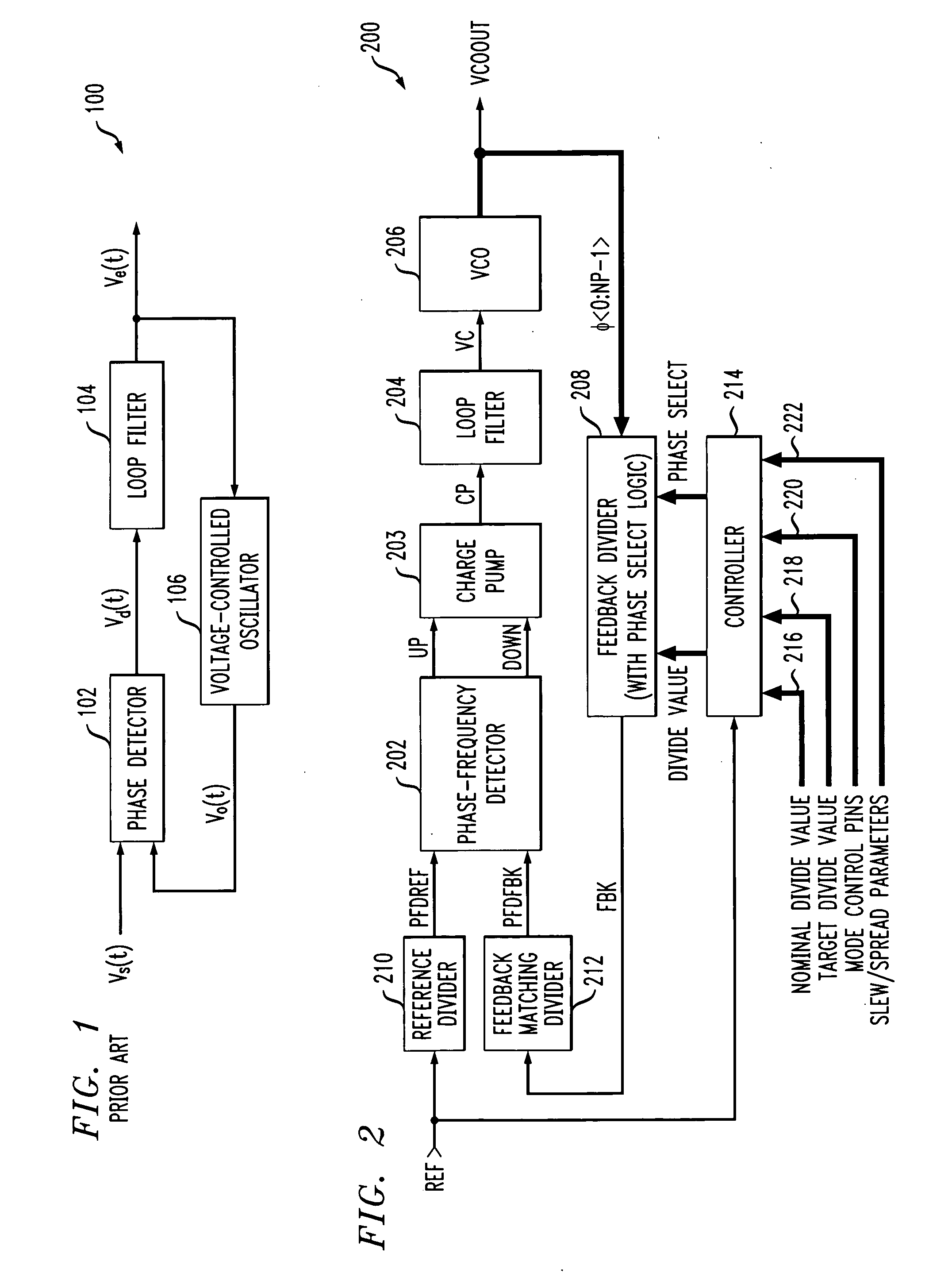 Signal generator with selectable mode control