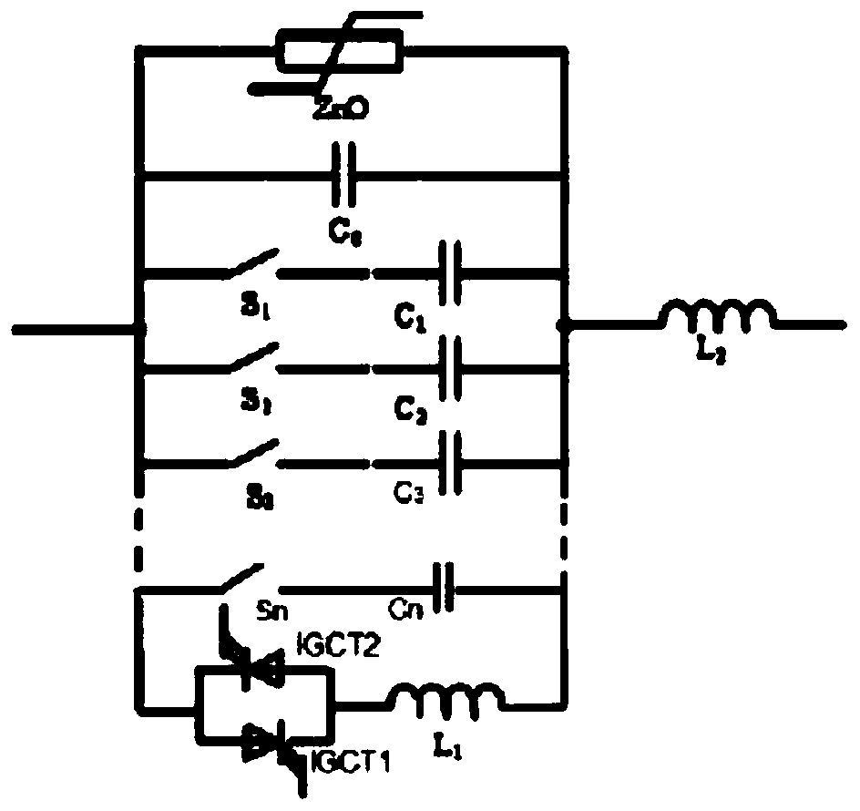 IGCT (Integrated Gate Commutated Thyristor) semiconductor switching device based short-circuit current limit method