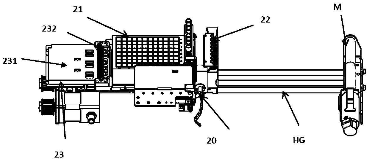 Full-automatic nucleic acid extraction and amplification micro-fluidic chip dynamic quantitative detection integrated device