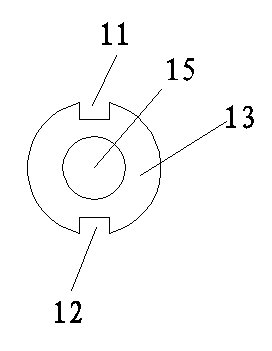 Curvature-variable double parabolic plate rear support moment parallel structure