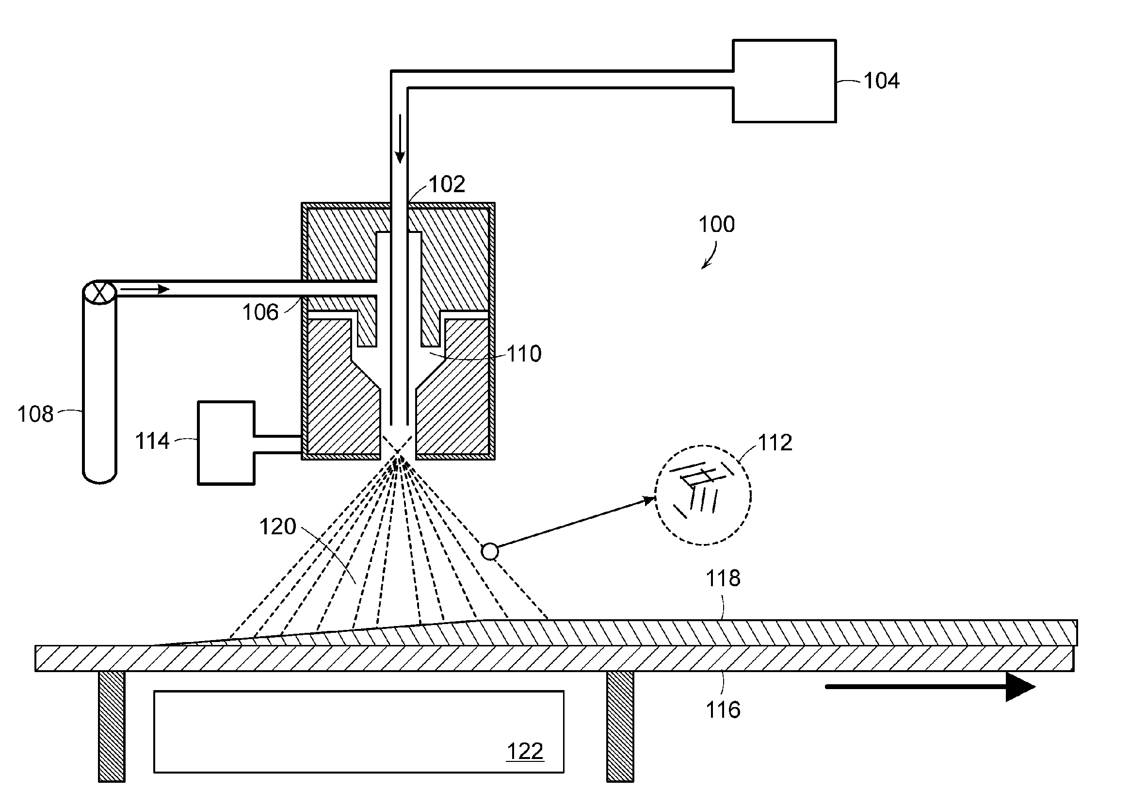 Spray deposition apparatus and methods for metal matrix composites