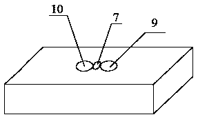 Water permeable brick for sponge city and preparation method thereof