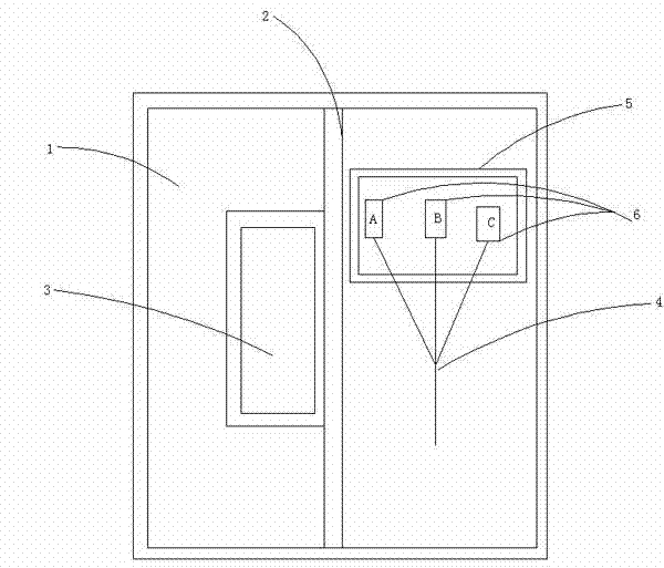 Low-fault cable branch box