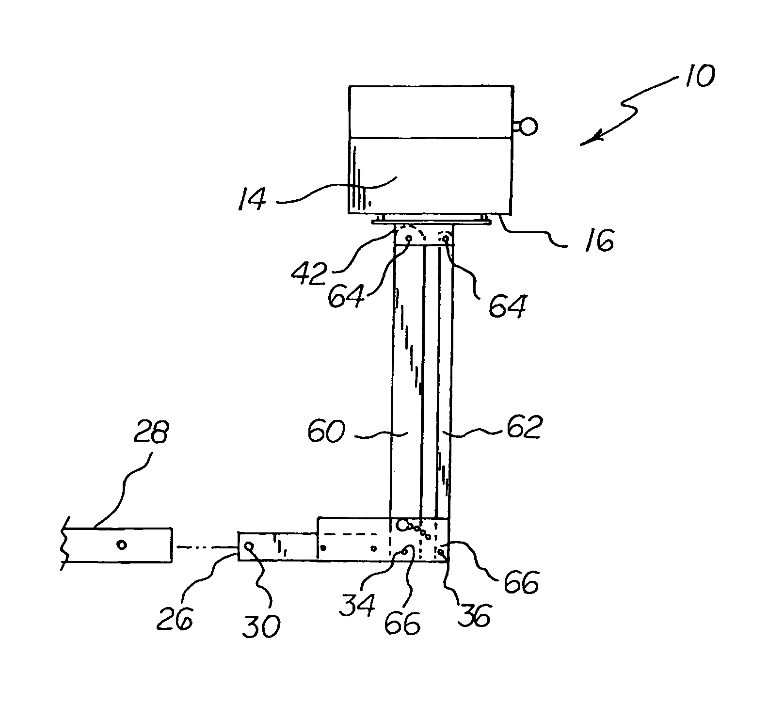 Tailgate grill system