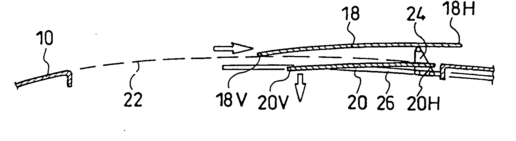 Motor vehicle roof with two openable covers