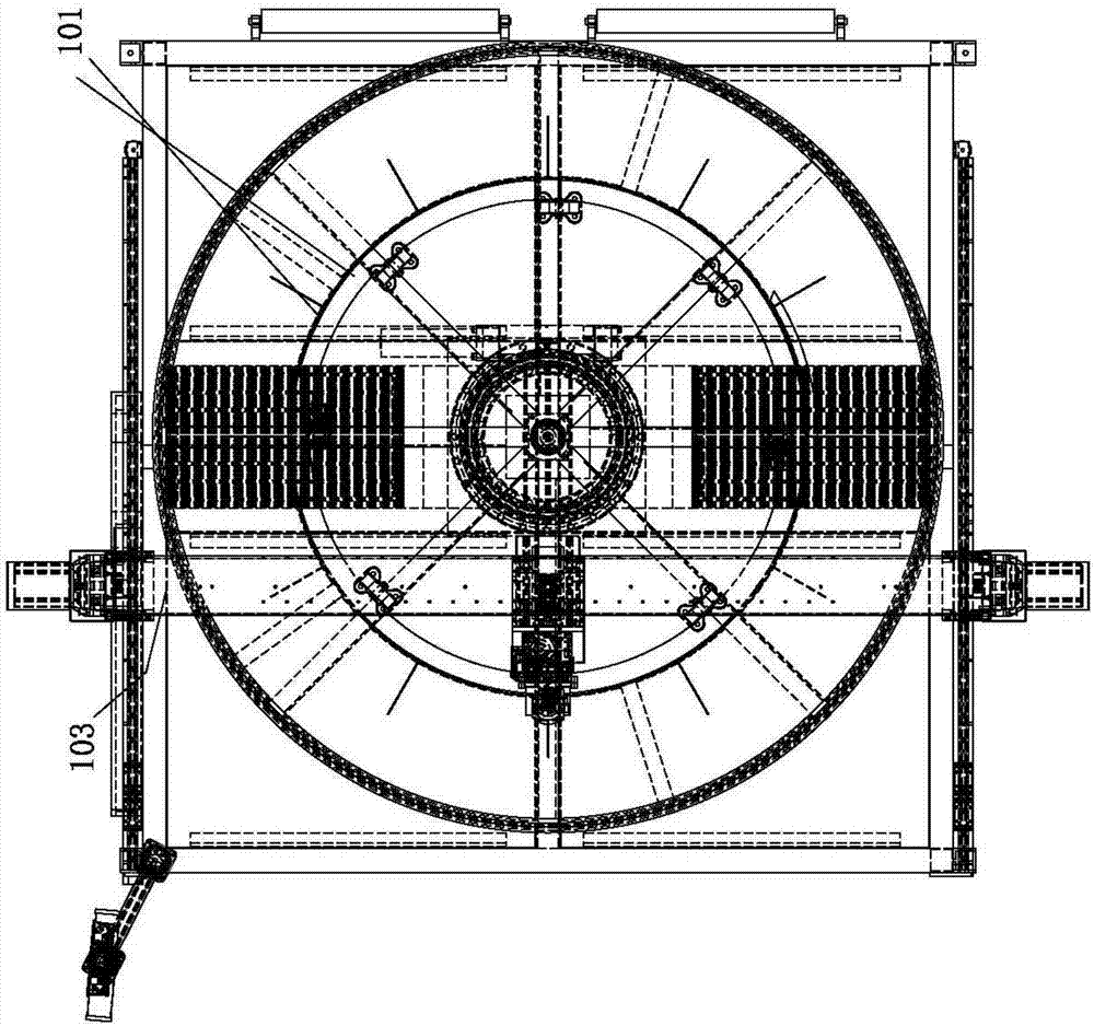 Ironwood disc inner ring groove milling device, groove milling method and electric wire and cable ironwood plate