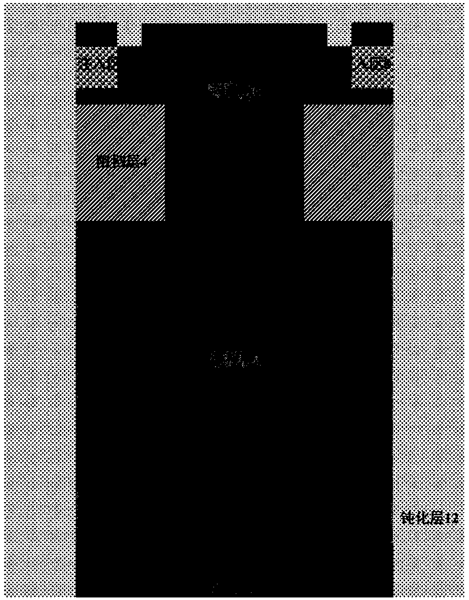 Source step field plate vertical power transistor