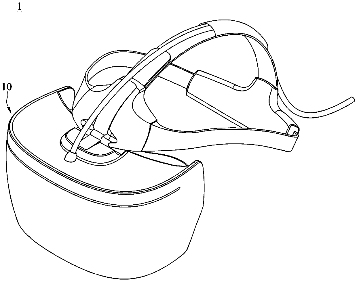 Wearable display device and display module thereof