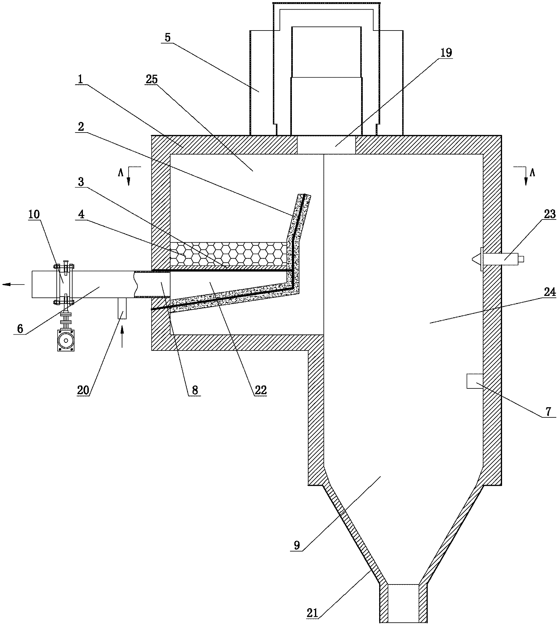 High-temperature filter for biomass