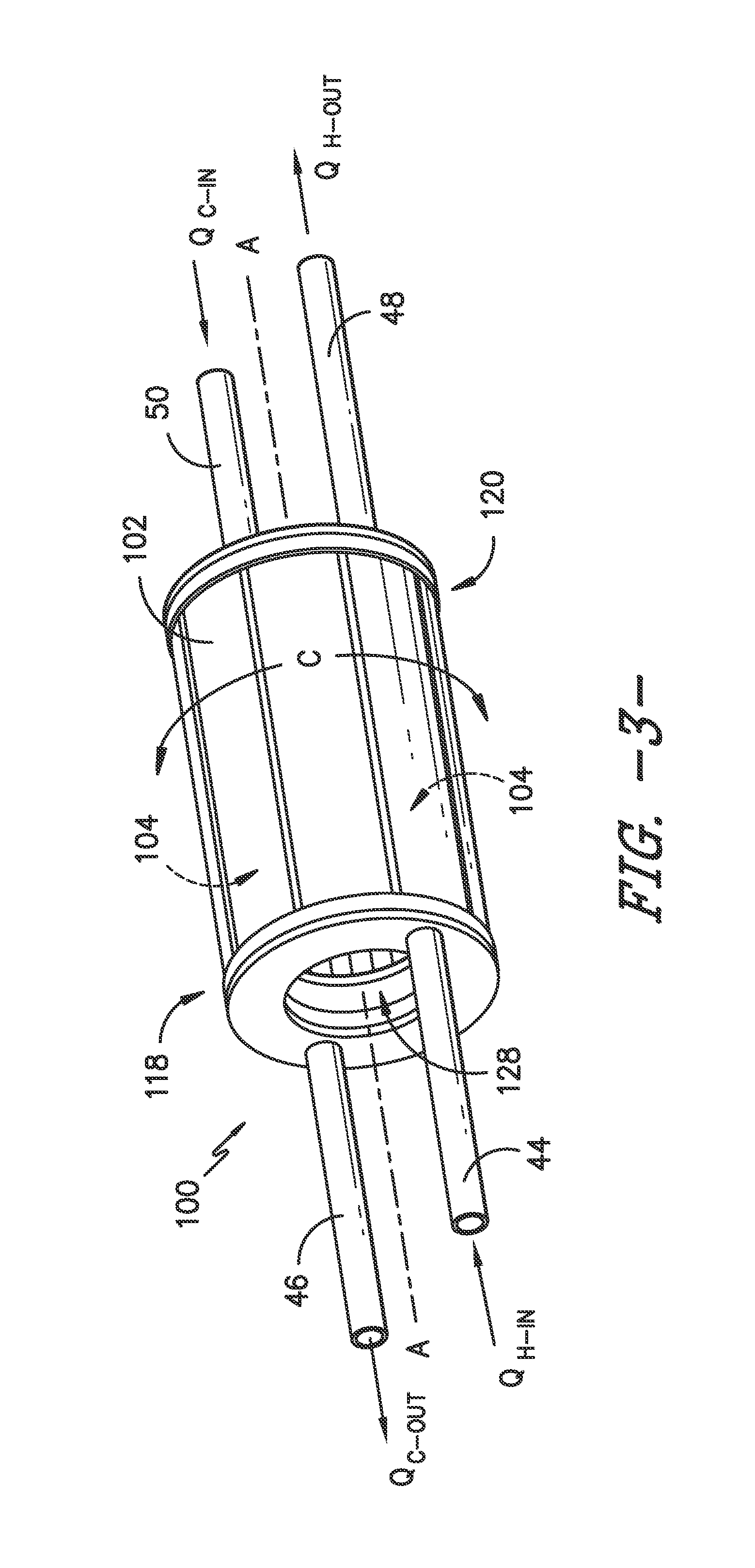 Regenerator including magneto caloric material with channels for the flow of heat transfer fluid