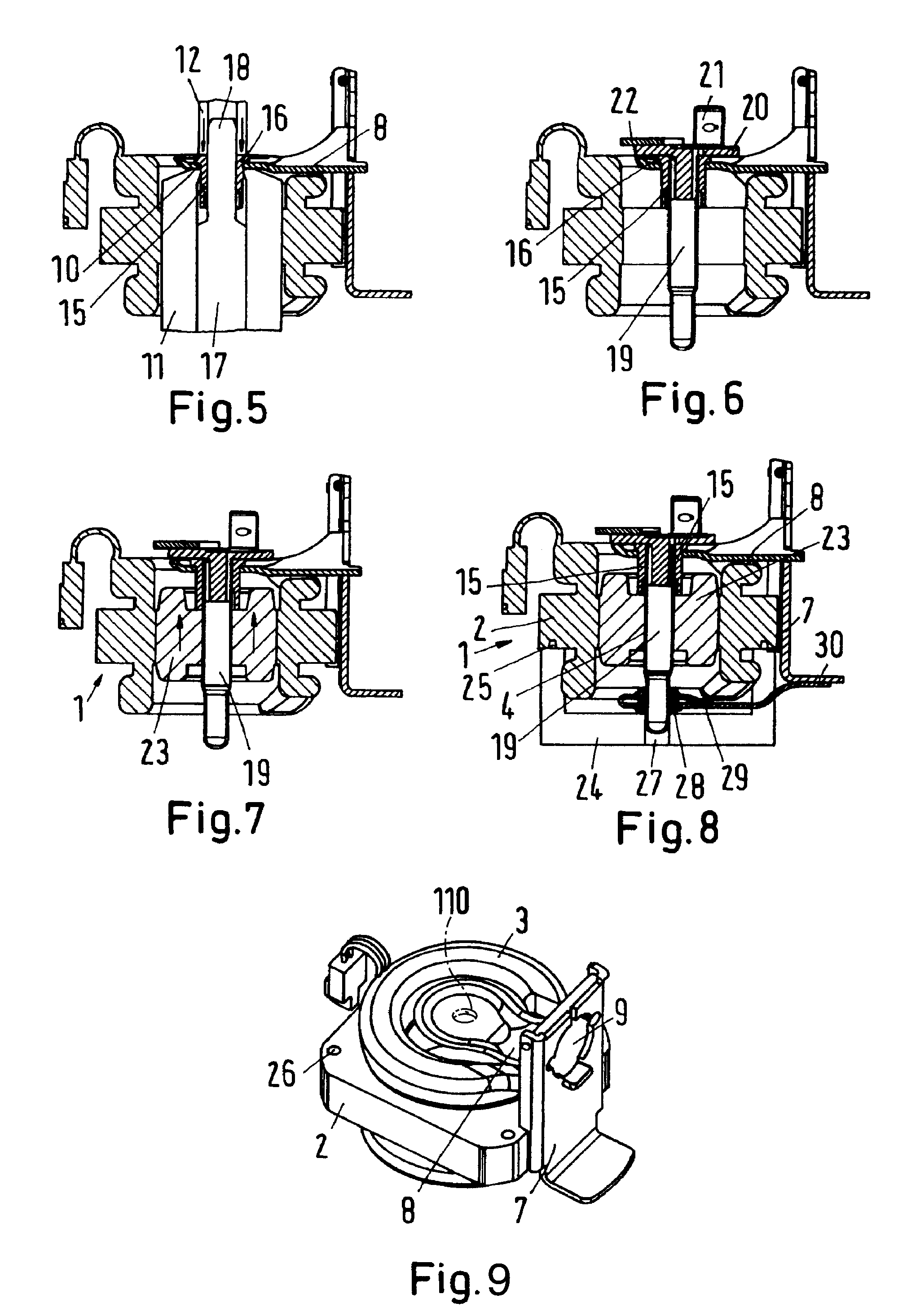 Method for mounting a drive shaft of a compressor