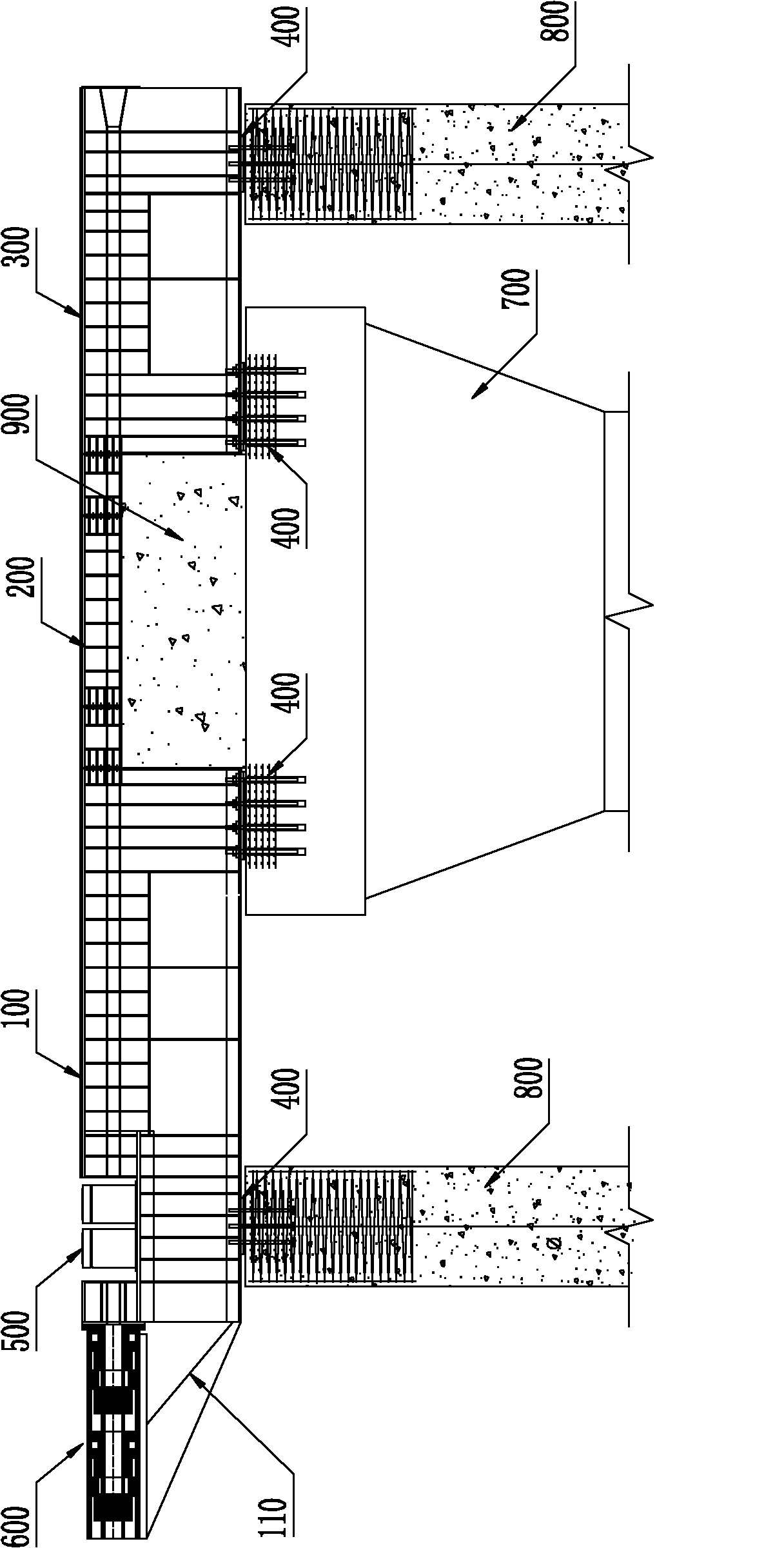 Novel slipway beam for incremental launching construction