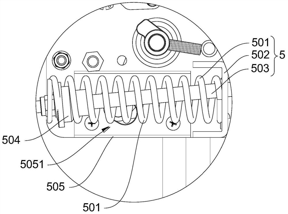 Spring operating mechanism for switch