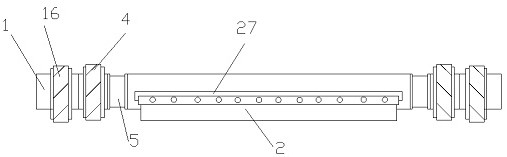 Adjustable rotary cutter device for plastic dripping machine