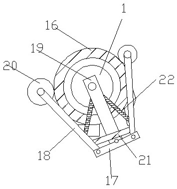 Adjustable rotary cutter device for plastic dripping machine