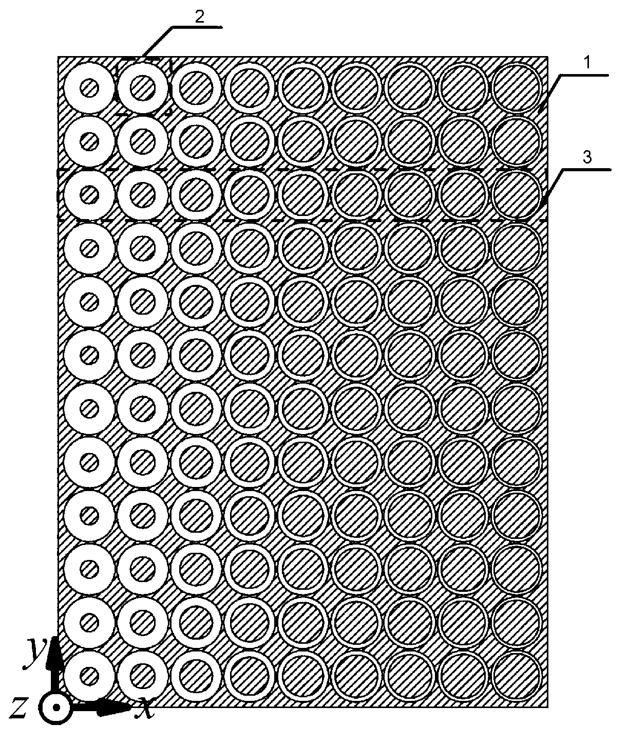 Electromagnetic wave beam regulating and controlling device