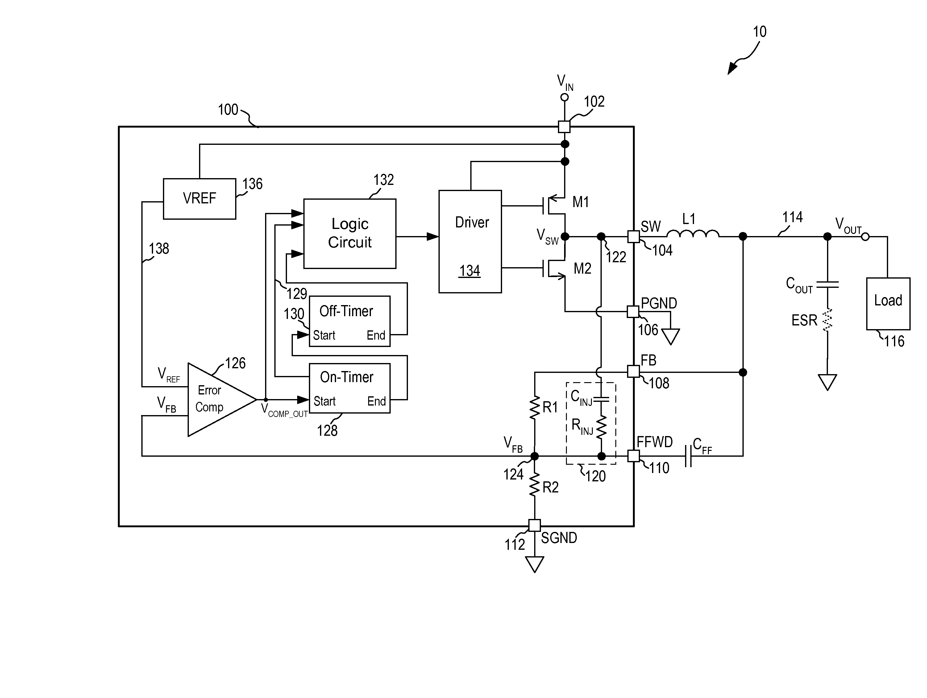 Constant On-Time Regulator With Internal Ripple Generation and Improved Output Voltage Accuracy