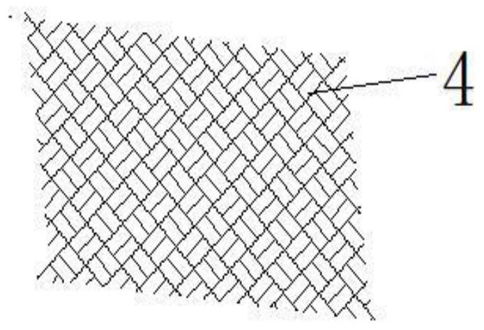 Blasting dust-falling blasting quilt method