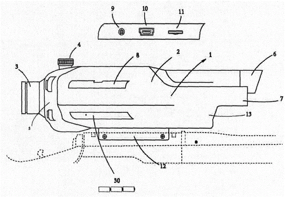 Digital sight and its method for target tracking, locking and precise shooting