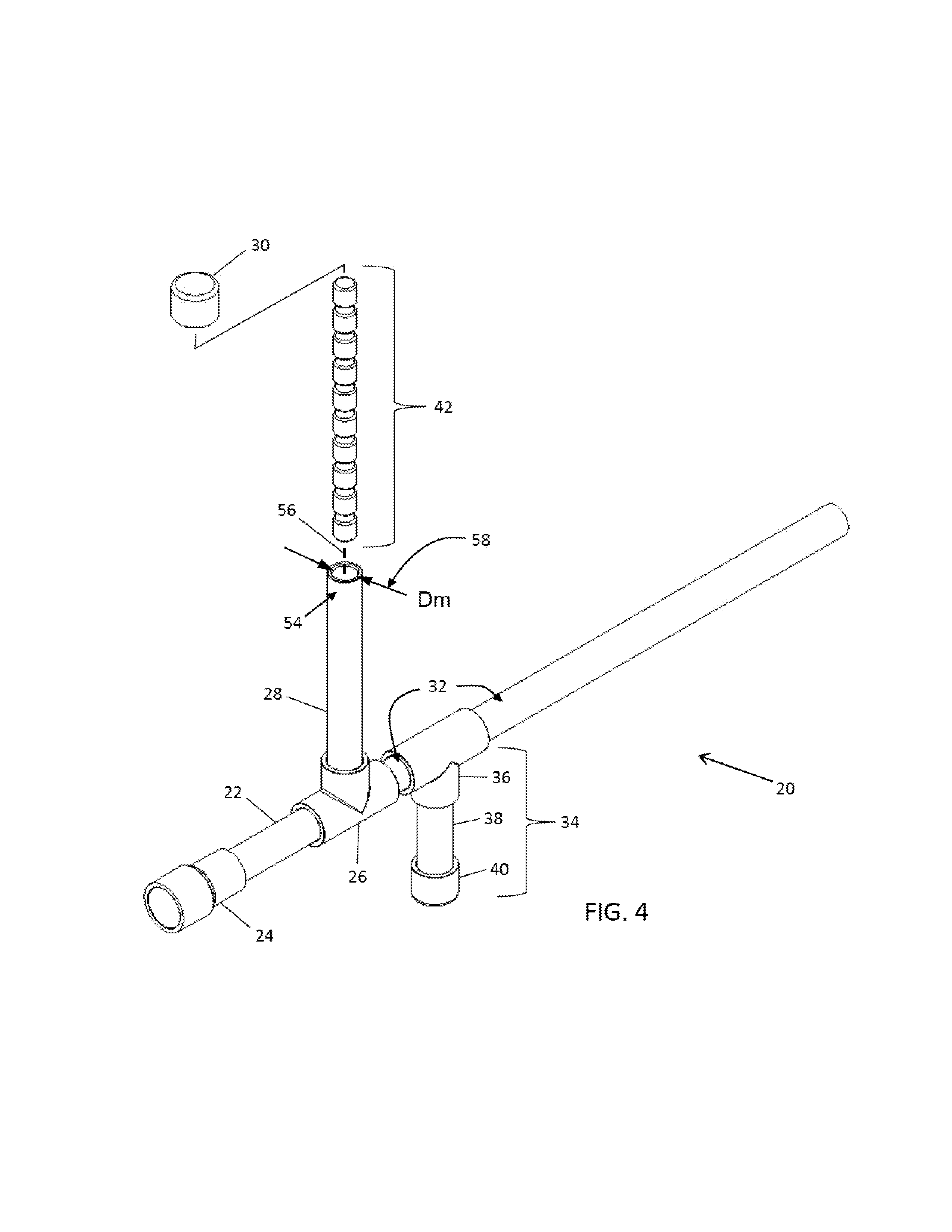 Multiple soft projectile blow gun