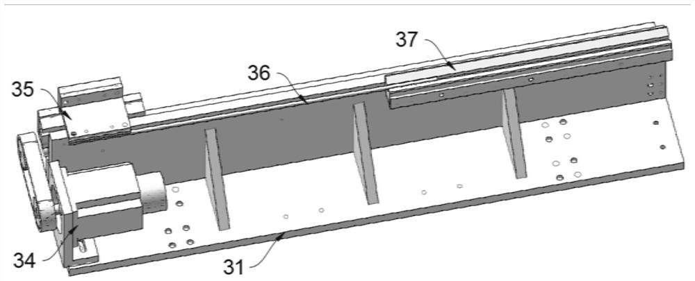 Intelligent servo feeding and positioning mechanism for piston rod machining