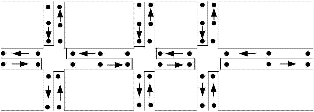 Method and system for reducing road blocking coefficient to improve road traffic capacity