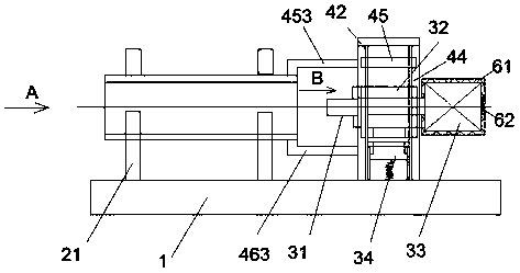 Efficient steel pipe machining device