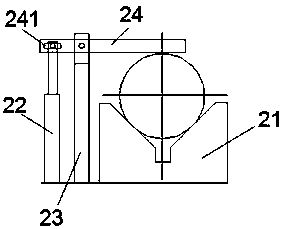 Efficient steel pipe machining device