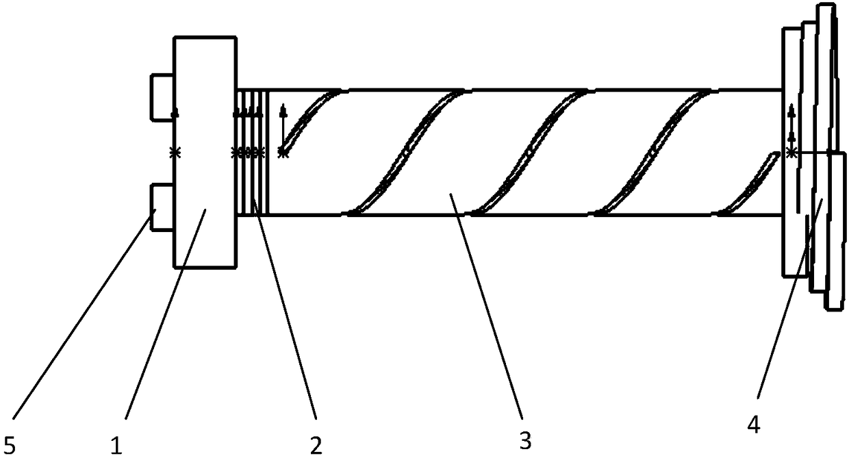 Longitudinal-torsional composite piezoelectric vibration disc, method and application