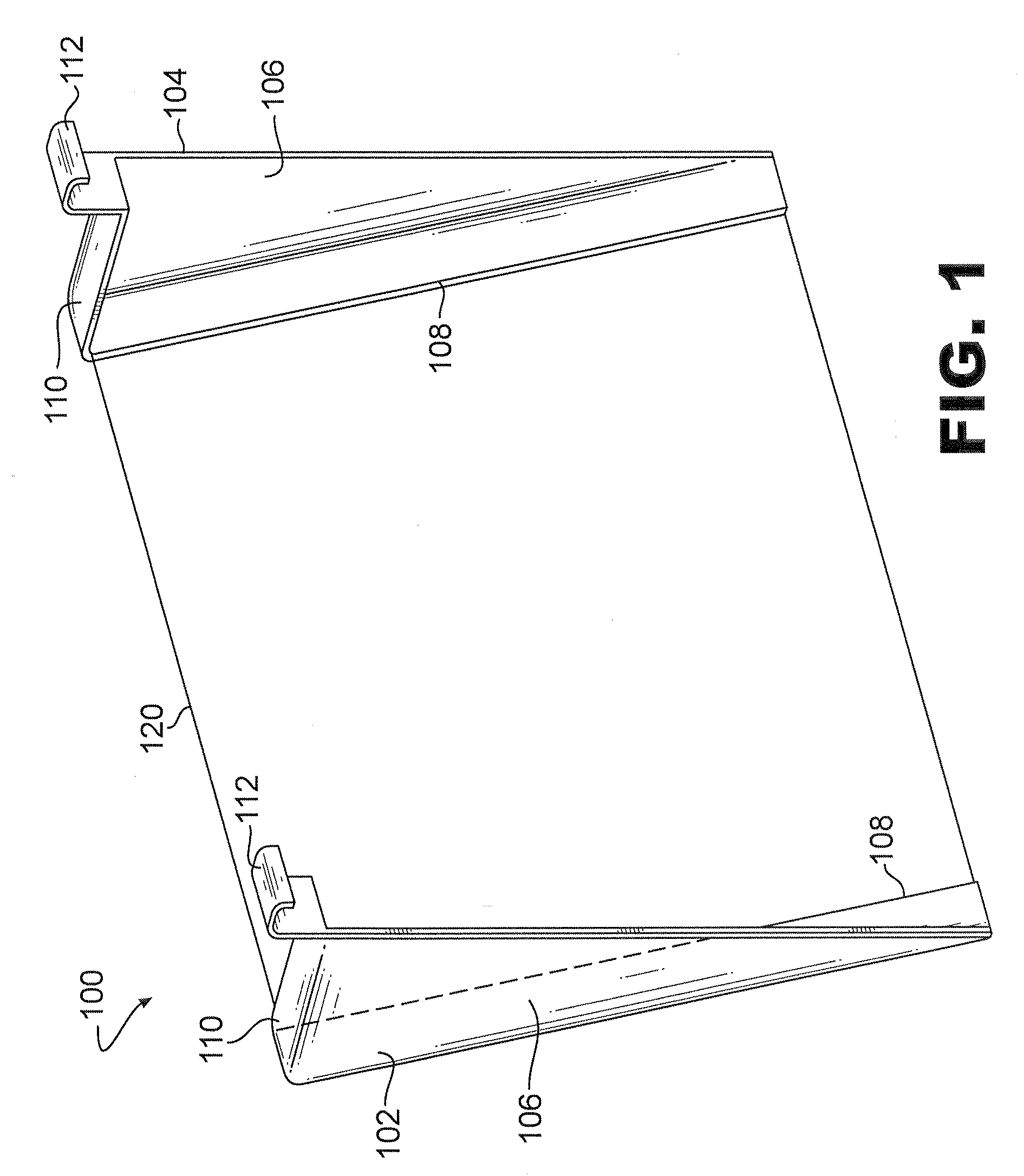 Illuminated background system for aquarium