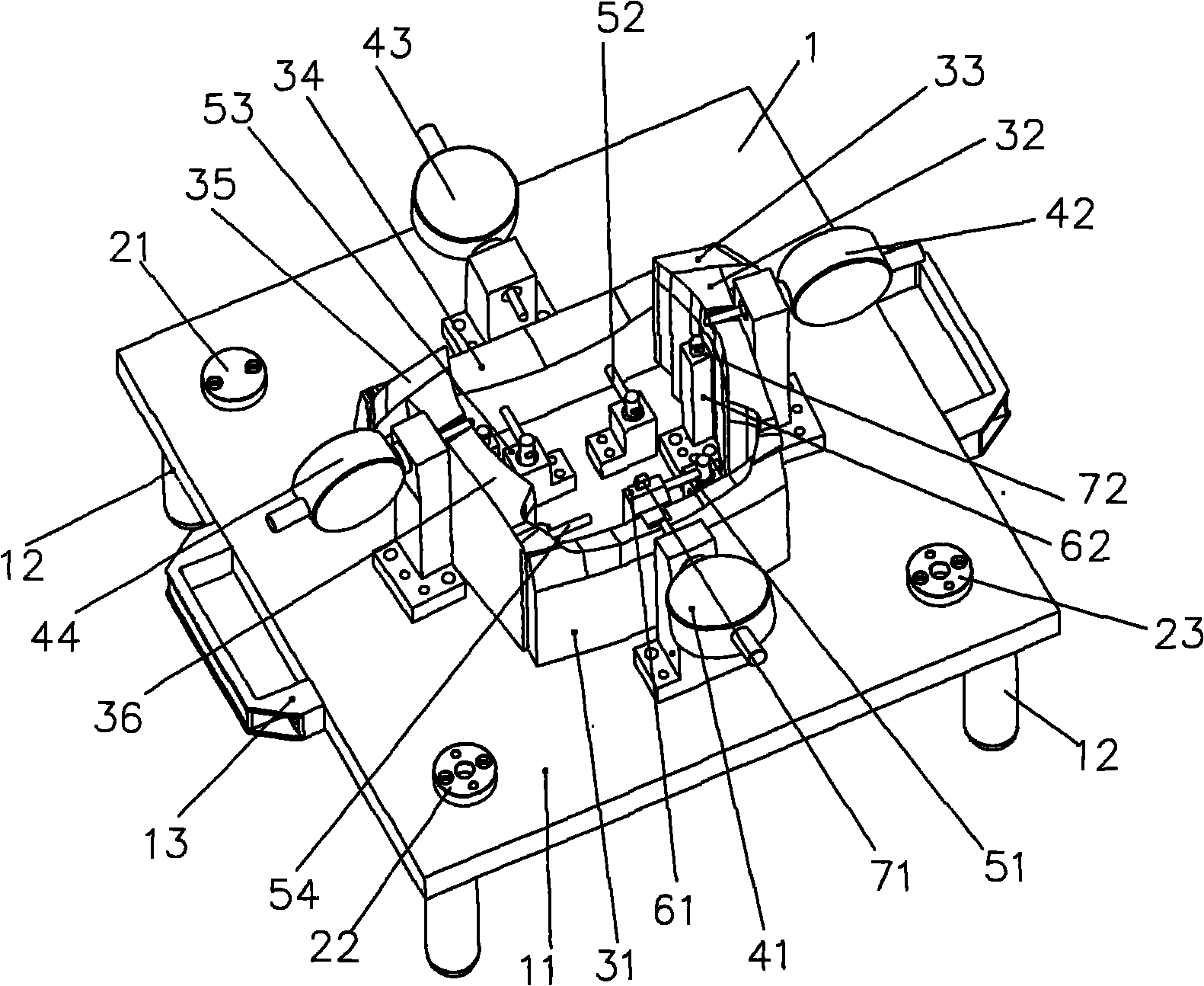 Gap detection device of safety airbag