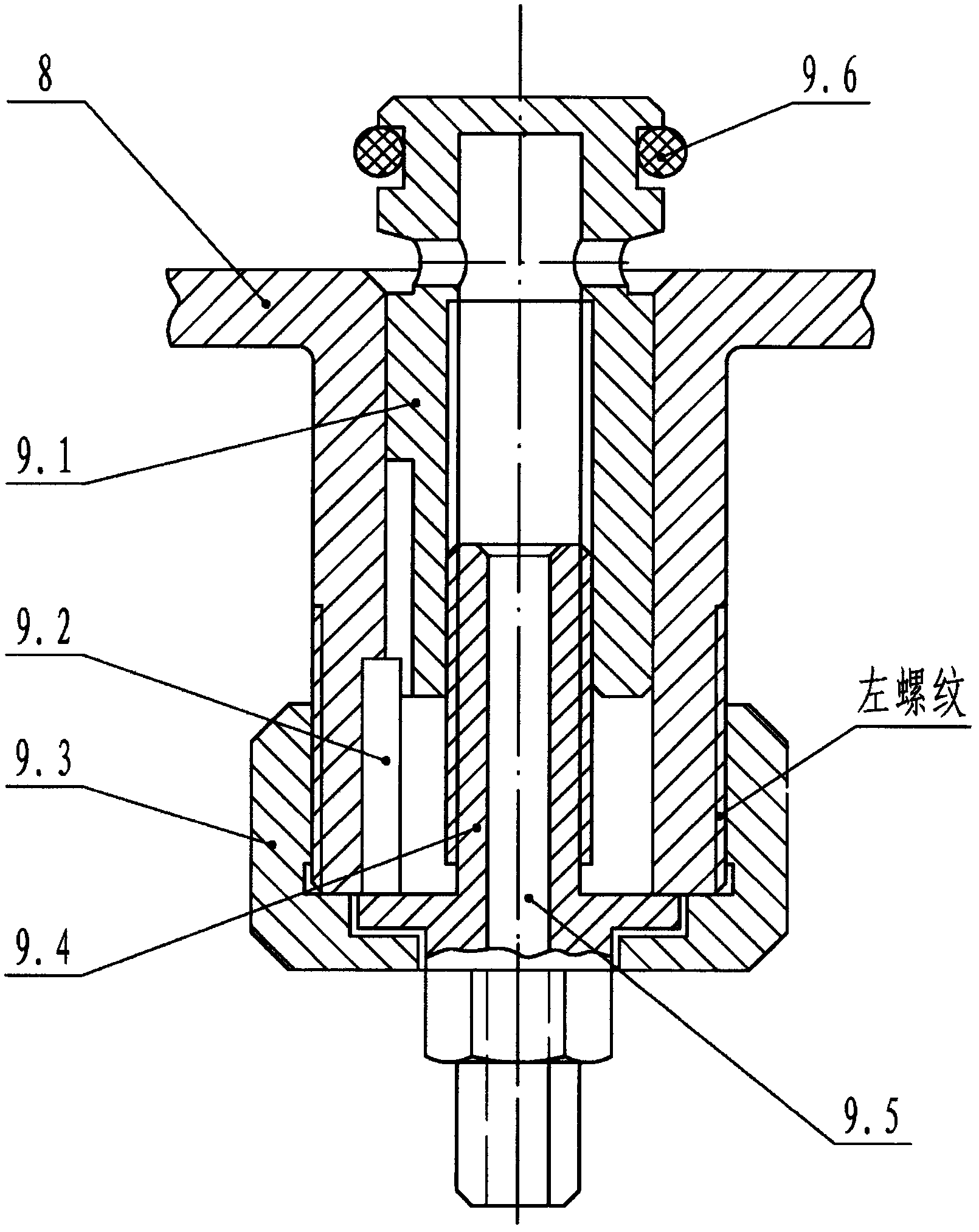 Oil and water/gas two-stage separator for braking gas