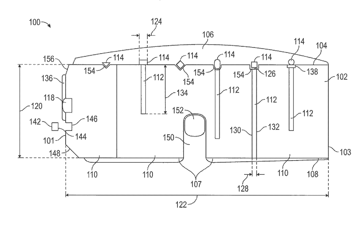 Expansion joint seal with surface load transfer and intumescent