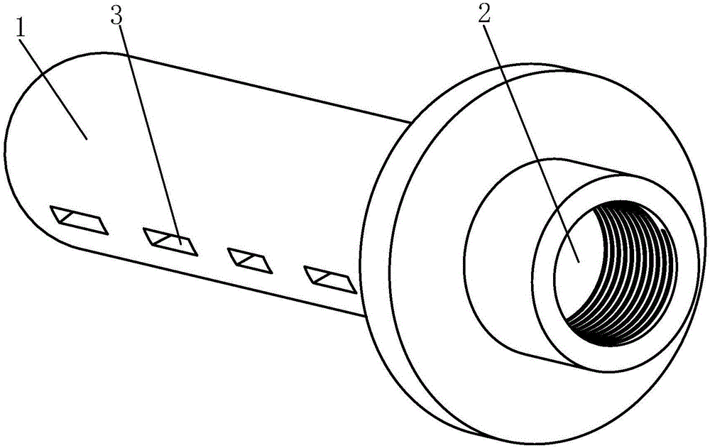 Drawing fluid spraying pipe for drawbench