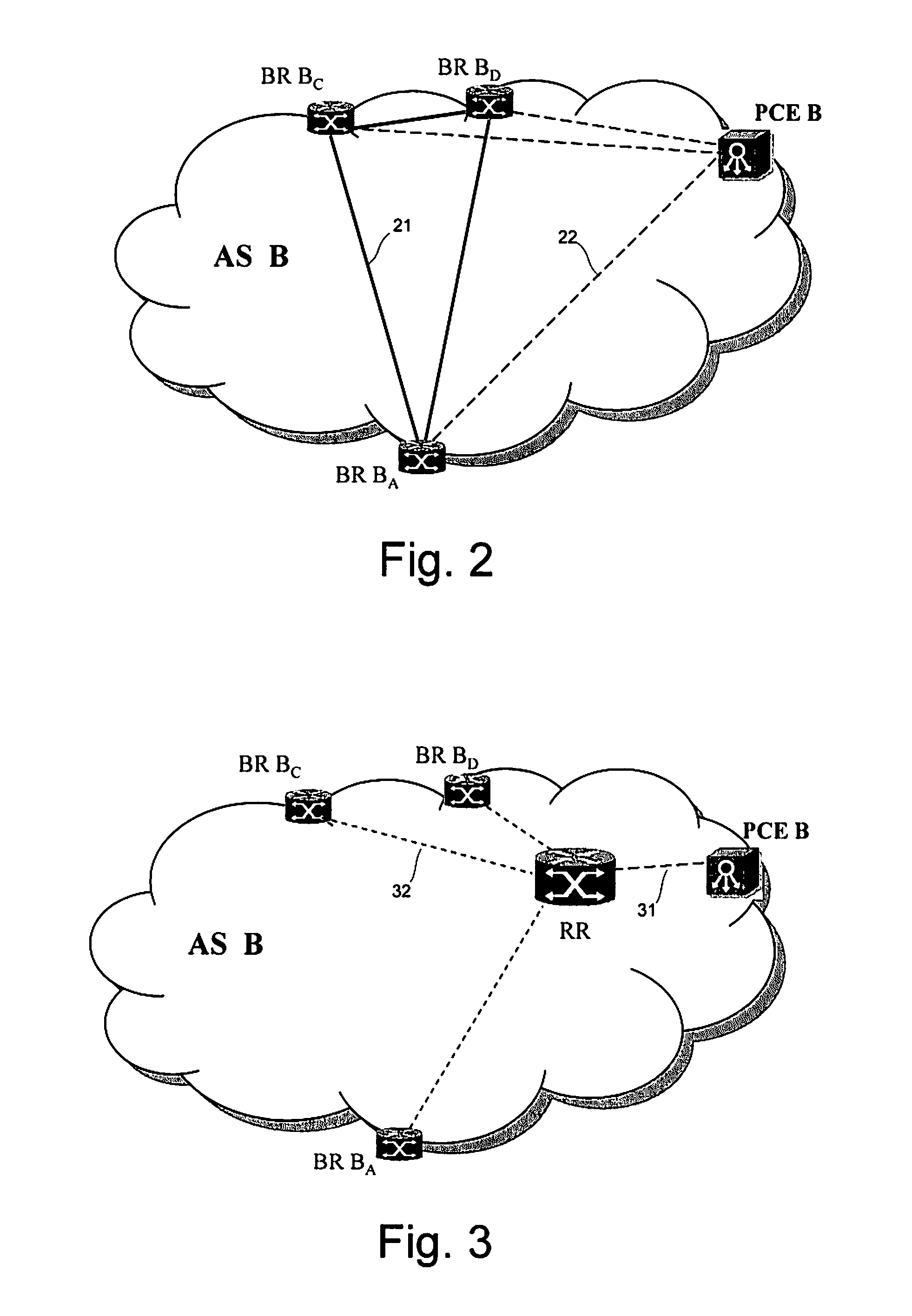 Inter-domain advertisements in multi-domain networks