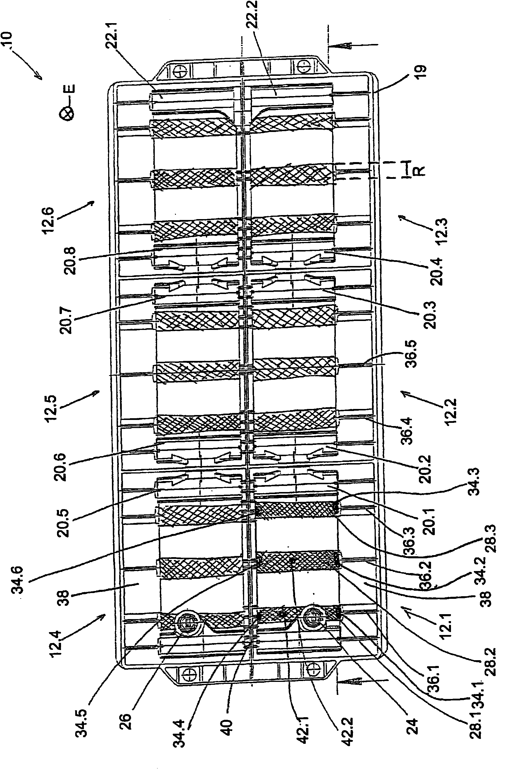 Accumulator, and method for the production of an accumulator