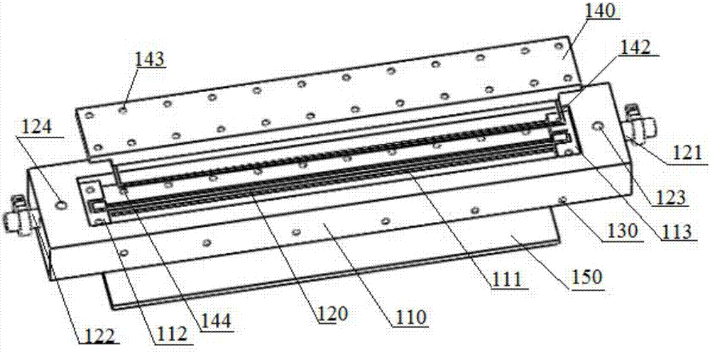 Micro-channel phase change heat transfer test stand and micro-channel phase change heat transfer test platform