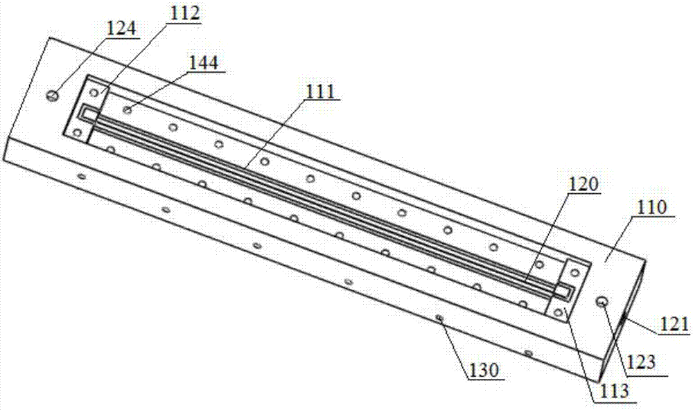 Micro-channel phase change heat transfer test stand and micro-channel phase change heat transfer test platform