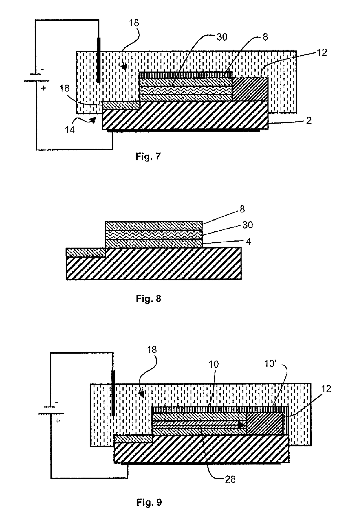 Method for forming a multilayer structure