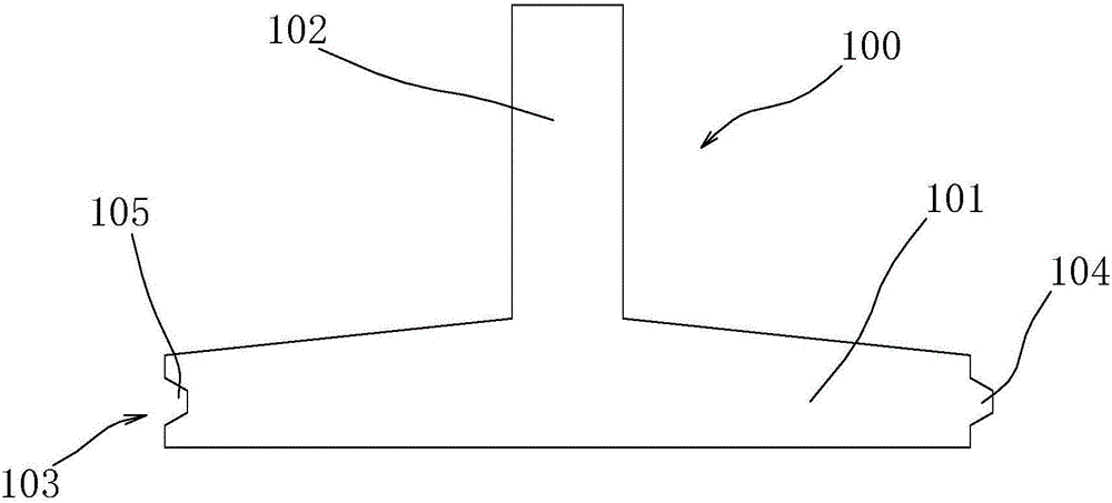 In-situ opening/closing type T-shaped pile mold