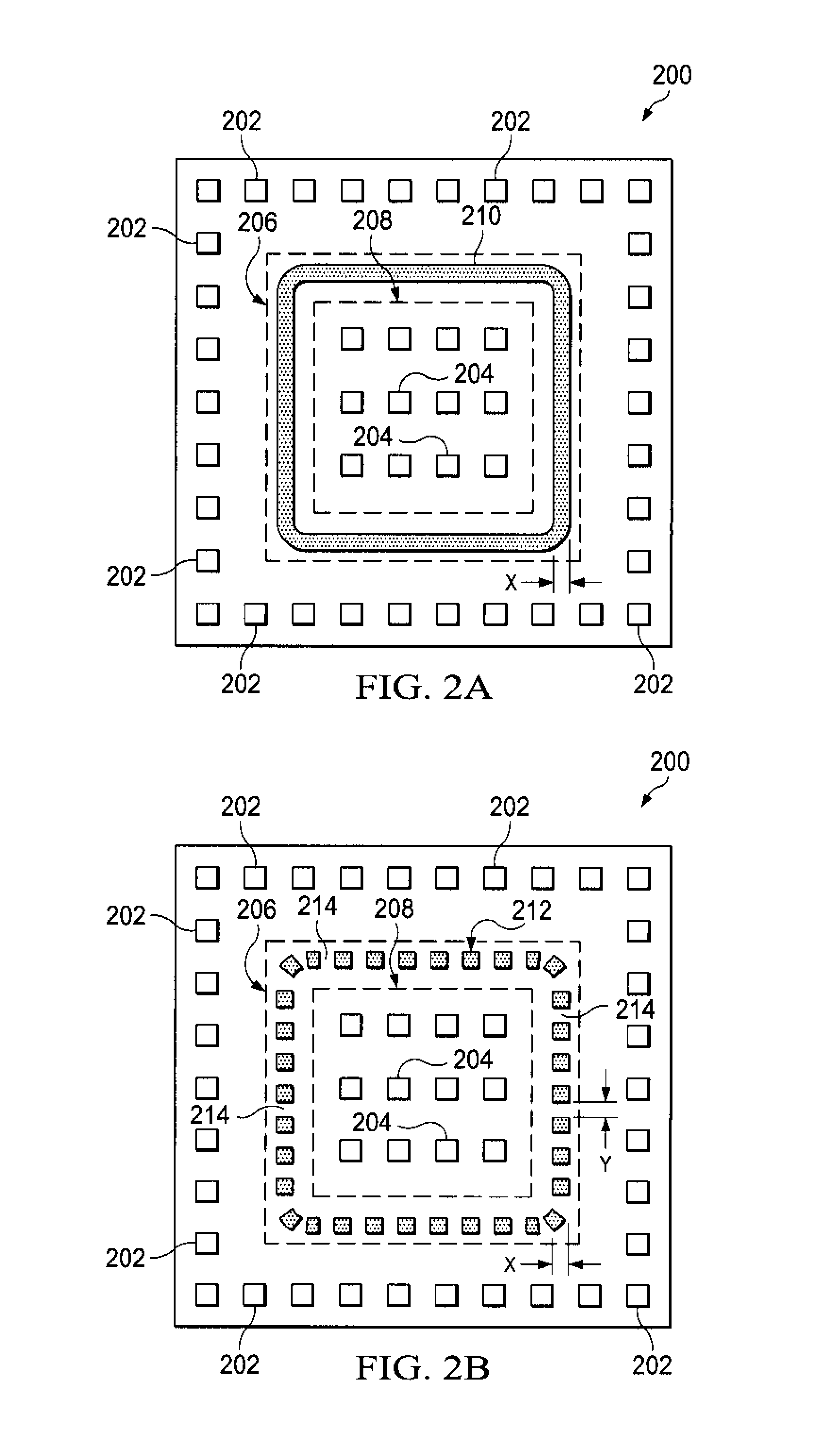 Integrated circuit package having integrated faraday shield