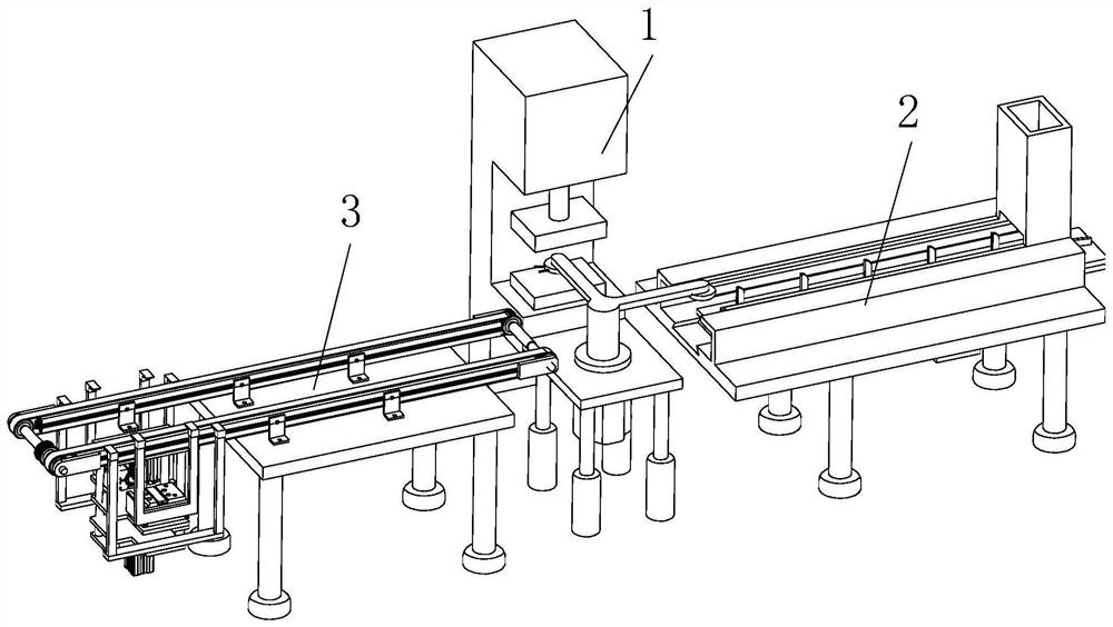 Stamping die feeding device