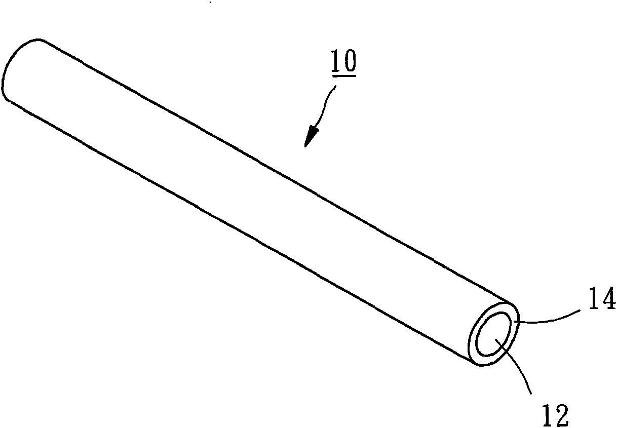 Lead wire for capsulation and manufacturing method thereof