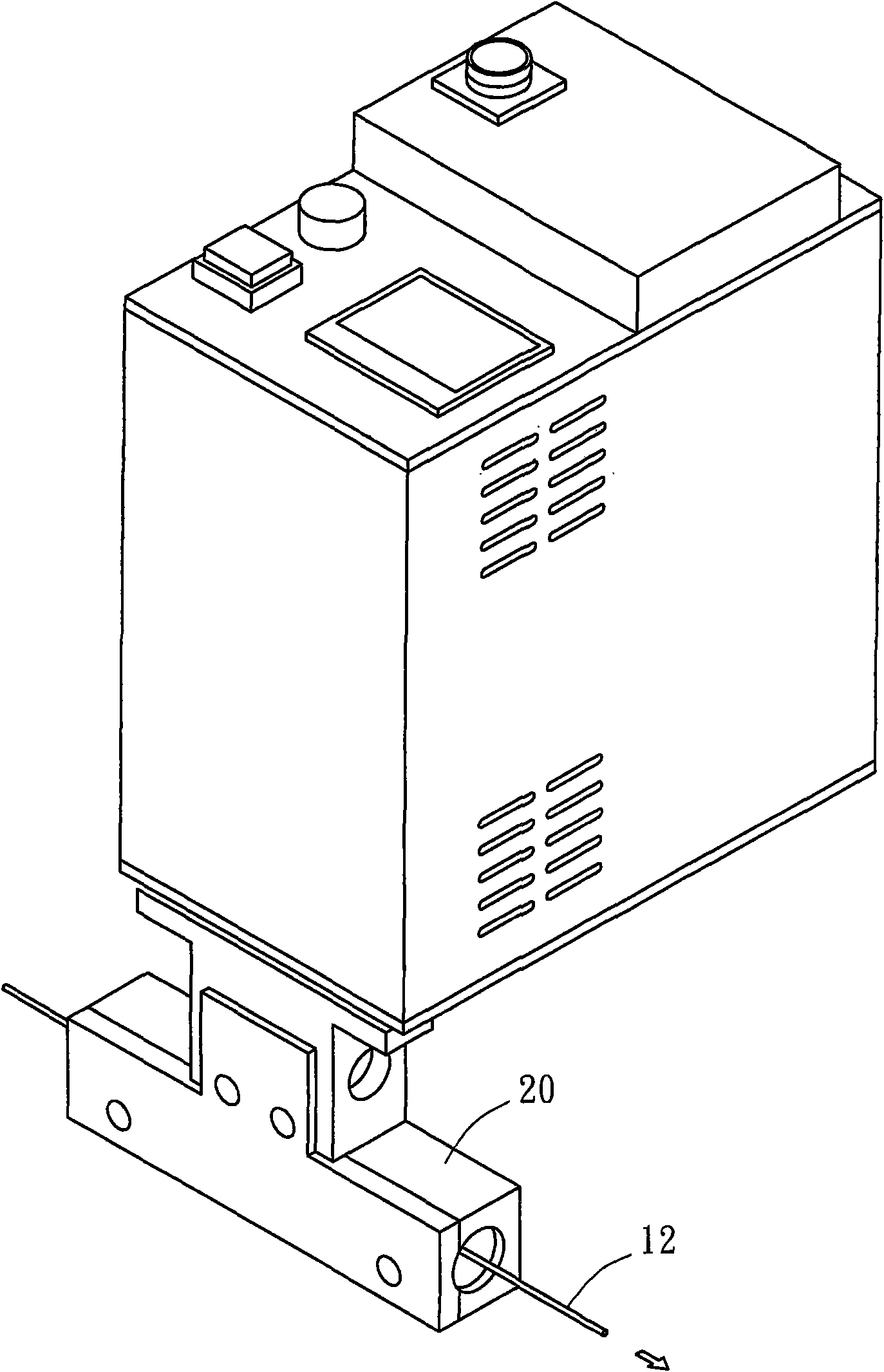 Lead wire for capsulation and manufacturing method thereof