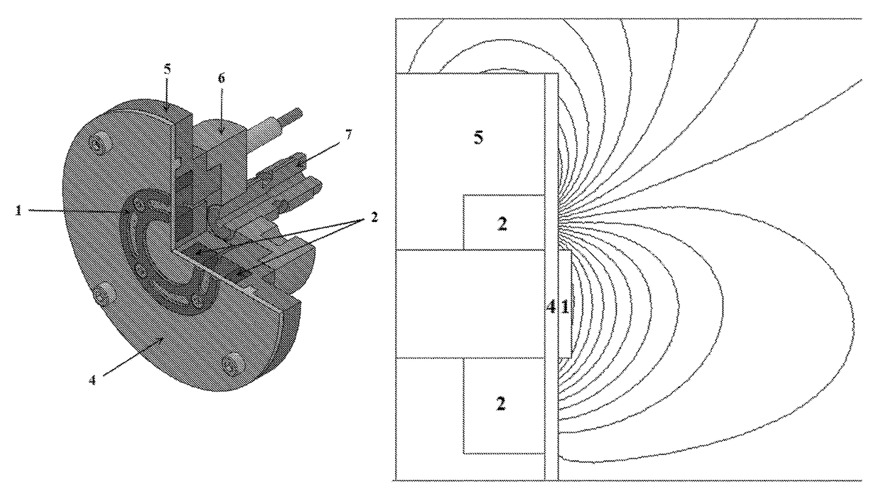 External discharge hall thruster