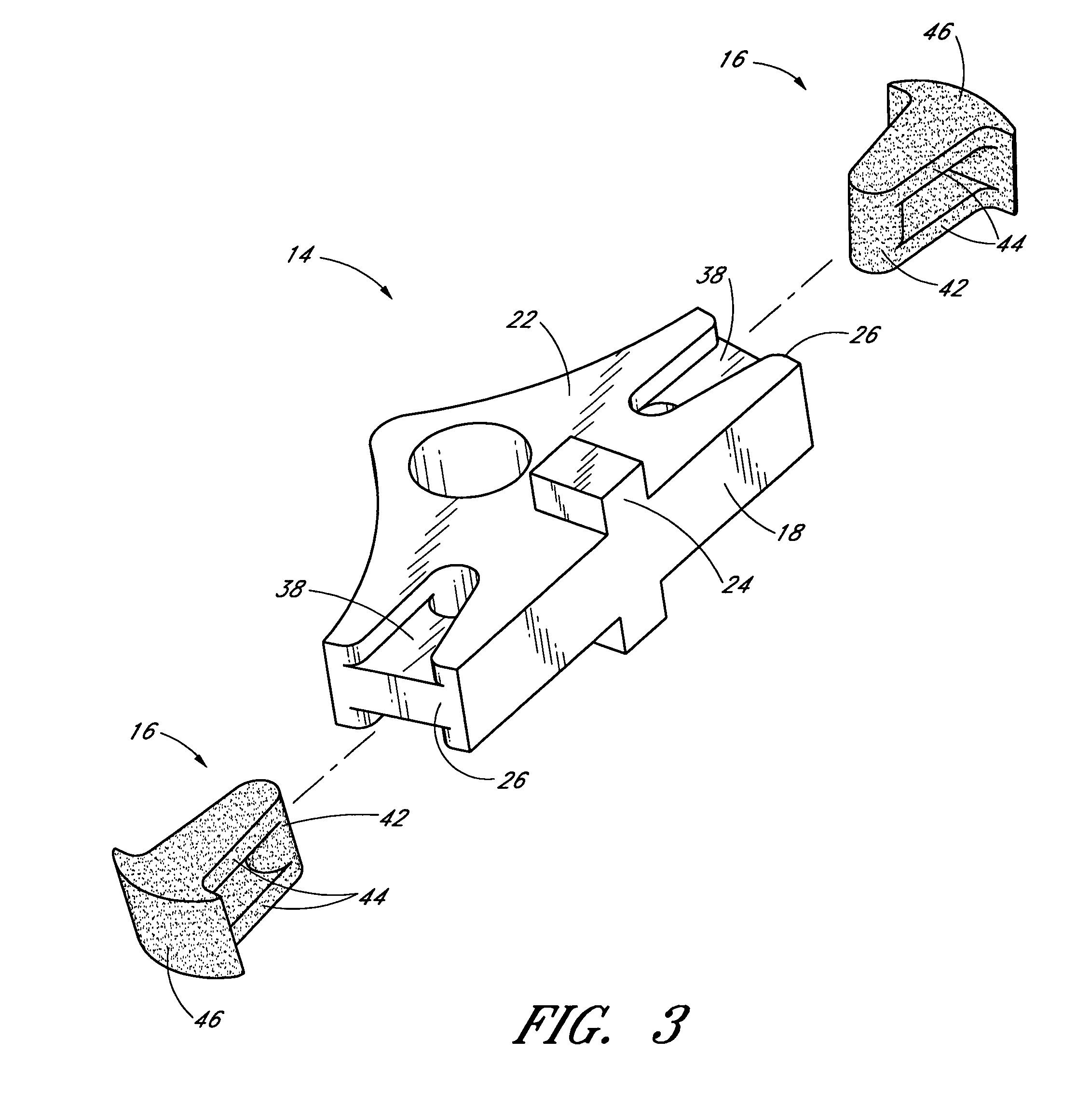 Quiet flexion/extension stop for orthopedic brace and orthopedic brace incorporating a quiet flexion/extension stop